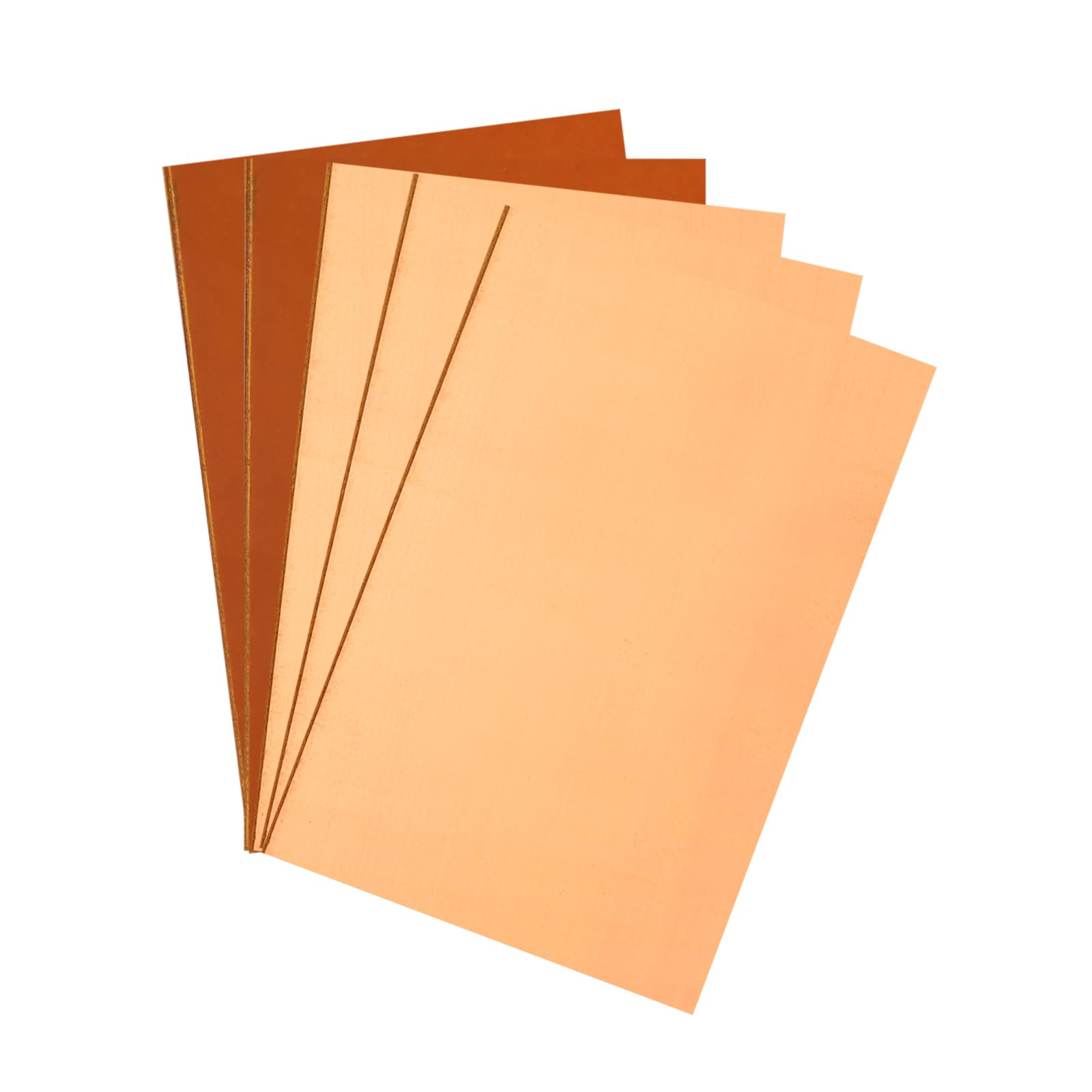 PATIKIL Copper PCB Board, 5Pcs 18x12cm Single Sided Copper Clad Circuit Board Laminate Blank PCB Copper Pads Prototype Board, 1.6MM Thickness DIY for Soldering Rail Bench Mill