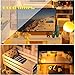 CUTEBEE Dollhouse Miniature with Furniture, DIY Dollhouse Kit Plus Dust Proof and Music Movement, 1:24 Scale Creative Room Idea
