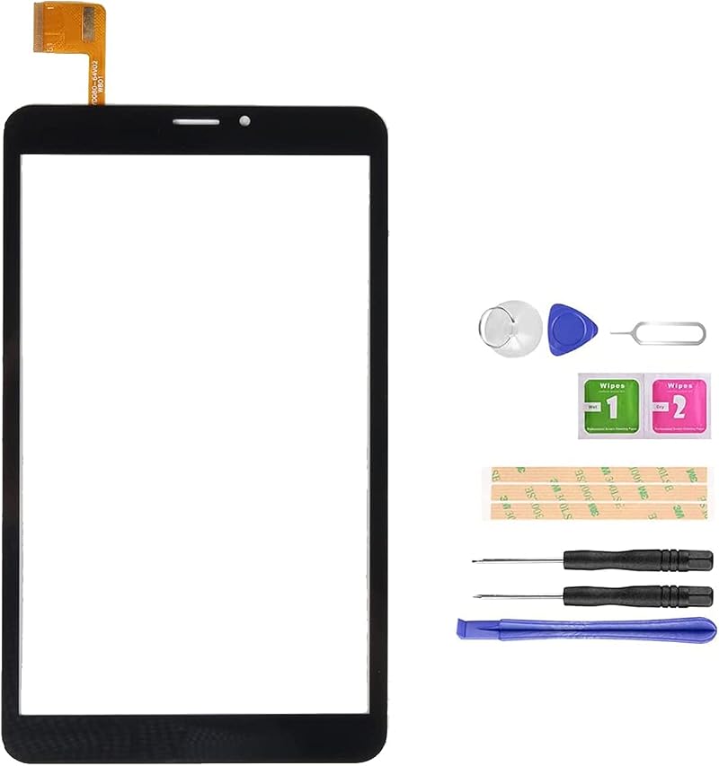 LADYSON 8 inch Touch Screen Digitizer for Prestigio MultiPad WIZE 3508 4G