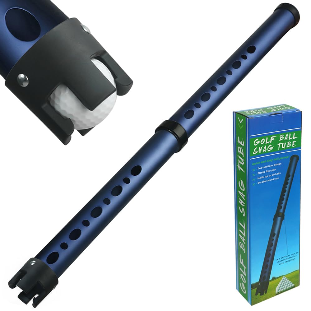 Photo 1 of LOVACE Golf Ball Retriever, Aluminum Golf Ball Picker Upper Tube (Blue)