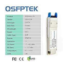 QSFPTEK 40G QSFP+ Module LC Single-Mode Transceiver