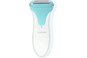 Lichilab Electric Razor for Women,Women's Wet & Dry Electric Shaver,Leg Shaver,Cordless Lady Shaver for Pubic Hair,Bikini Trimmer,Foil Shaver,Painless Body Hair Removal for Underarms,Mint/FT4