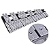 ammoon 30 Note Glockenspiel Xylophone Wooden Frame Percussion Musical Instrument
