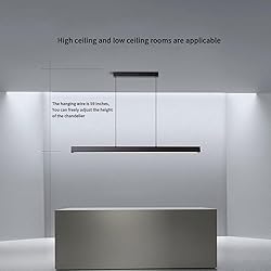 JAYMP Minimalist Linear Pendant Light Dimmable LED