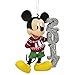Disney Mickey Mouse 2017 Dated Christmas Tree Ornament Red Holiday Sweater