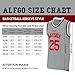 AFLGO Zack Morris #25 Bayside Basketball Jersey Stitched Set with Wristbands