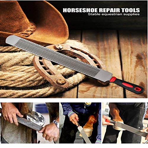 U/N Farrier Tools, Horses Hoof Trimmers Tools,Rasp Hoof Cutter Set