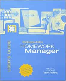 McGraw-Hill's Homework Manager- Users Guide: McGraw-Hill: 9780073022192