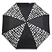 Vera Umbrella Auto Open Water Activated Color Changing (Black Pets)