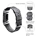 Karei Woven Bands Compatible with Fitbit Charge 3/Charge 3 SE, Soft Accessory Sports Band Replacement Strap Small Large for Fitbit Charge 3 Fitness Smart Watch Women Men