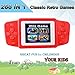 Beico Handheld Games for Kids Built in 218 Classic Retro Video Games 2.5