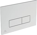 Ideal Standard Oleas Toilet Flush Plate Dual Flush Chrome Square 234x8.5x154 mm