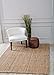 Persian Area Rugs HS Dara Handspun Natural Jute 8x10 Area Rug Hand Woven
