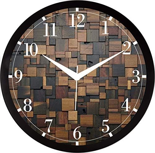 IT2M 11.75 Inches Designer Wall Clock for Home/Living Room/Bedroom/Kitchen (13378)