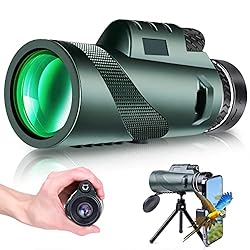 80X100 Monocular Telescope, Monoculars for Adults