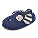 Enteer Baby Boys' Doggy Slipper Navy