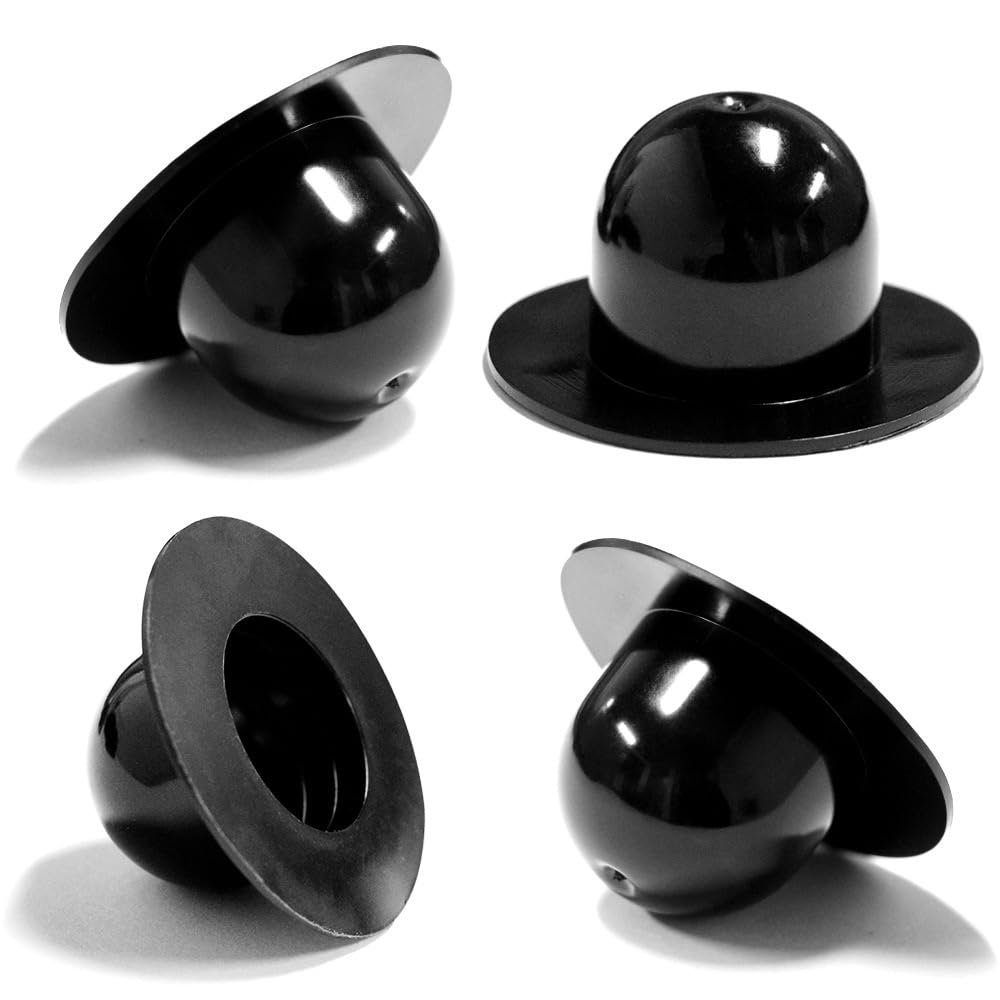 Photo 1 of (4/Pack) Pool Wall Plug for fits Intex Bestway Coleman Summer Escape Ground Swimming Pools Filter Pump Strainer Hole Plug 28270 28271 28272 28273 26700 26702 and Other Related Pool Valve Plugs, Black