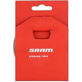 SRAM Stainless Steel Shift Cables 1.1mm x 2200mm - Durable, Rust-Resistant | Low-Friction for Precise Gear Shifting and Enhanced Performance