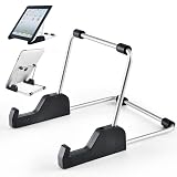 Kinizuxi Tablet Stand Adjustable, Aluminum Alloy Non-Slip Tablet Holder for Desk Fit for Tablets, ipad Samsung and Kindle Fire, Display Stand Picture Frame Stand for Photo