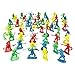 Liberty Imports Cowboys and Indians Big Bucket of Toy Soldiers Army Men Figurines (140 Pcs)