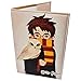 HMP Passport Cover For Man And Woman - Eco Leather Passport Holder - Passport Wallet (Harry Potter)