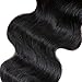 MEIEM Hair Boby Wave 4x4 Free Part Lace Closure with Baby Hair Natural Black Color Brazilian Virgin Human Hair Closures Bleached Knots (8-18 inch)