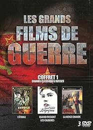 COFFRET 3 DVD  Les Grands Films de Guerre Vol.1 : Létoile  Quand passent les cigognes  La neige chaude