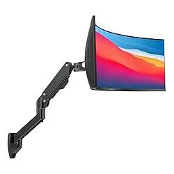BEWISER Heavy Duty Ultrawide Monitor Arm Wall