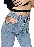 Baifern Women's Sexy Fishnet Stockings Black Pantyhose Tights