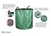 Gardzen 2-Pack 132 Gallons Gardening Bag - Extra Large Reuseable Heavy Duty Gardening Bags, Lawn Pool Garden Leaf Waste Bag, Comes with Gloves