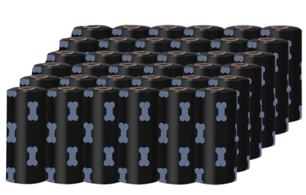 Dog Poop Bags - 600 Extra-Large Pet Waste Bags, Leak-Proof & Super Strong, Easy Tear-Off Rolls for All Dispensers - Unscented