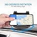 Phone Holder for Car, 360° Rotate Strong Sticky Gel Premium 3M Dashboard Car Phone Mount Cradle [Easy Opening & Neat Folding] for iPhone, Android Smartphones, GPS