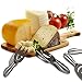 Yummy Sam Cheese Knife Happy Faces Flatware Set Dinnerware Cheese sets Cheese Fork Cheese Knife Stainless Steel Cheese Shovel, Cheese Slicer Cheese Cutter, Set of 4