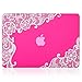 Kuzy Compatible with MacBook Air 13 inch Case 2020 2021 2018 MacBook Air M1 Case Hard Shell MacBook Air 2020 Case Cover A2337 MacBook Air Case A2179 A1932 Laptop Case MacBook Air 13 inch, Hot Pink
