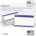 Waterproof Plastic Name Tags ID Card Holder Lanyards for Kids Name Labels School Camp Field Trip Business Event Trade Show Conference Badge Holder Name Tag with Lanyard (60 Pack Royal Blue Horizontal)