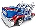 Bo Toys R/C 2 in 1 Sports car and Semi-trailer truck Building Bricks Radio Control Toy, 455 Pcs DIY Kit with USB Rechargeable Battery, Construction Build It Yourself Toys