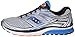 Saucony Men's Guide 9 Running Shoe, Silver/Blue/Orange, 12 M US
