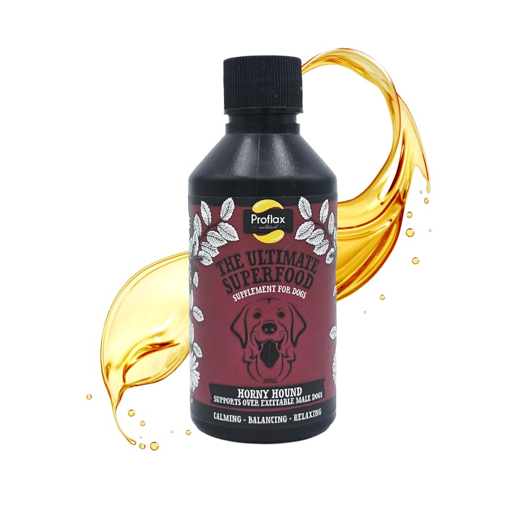 Proflax Horny Hound Hormone Balance Support for Male Dogs – Behaviour, Calm & Emotional Wellbeing - 250ml