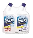 the Works 33302WK Disinfectant Toilet Bowl Cleaner, 32 oz Bottle, 2/Pack
