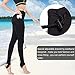 CtriLady Women's Wetsuit Pants 2mm Neoprene Snorking Leggings for Workout Swimming Surfing Canoeing Diving with Pocket (Black, M)