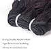 Brazilian Human Hair Weave Bundles Virgin Unprocessed Remy 100 Hair Extensions One Bundle 50G 4 Bundles 200G Black Natural Color ¡­ (10 10 10 10, Italian Curl)