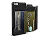 UAG iPhone 6 Plus/iPhone 6s Plus Trooper Card Case [Black] Military Drop Tested iPhone Case