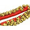 AzKrafts-Vintage-Style-Brass-Sleigh-Bells-Anklet-Belly-Dance-Gypsy-Boho-Door-Wall-Hanging
