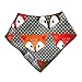 Baby Bandana Drool Bibs For Teething, Drooling and Feeding Boys And Girls 4 pack by Vitae Care - Organic Cotton, Hypoallergenic, Adjustable and Absorbent, Perfect Baby Shower Gift