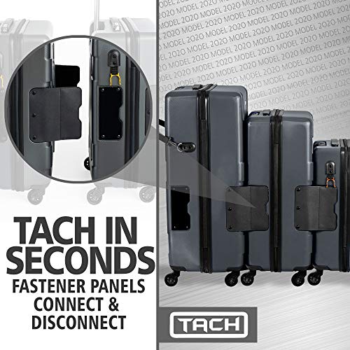 TACH V3 3Piece Hardcase Connectable Luggage & Carryon Travel Bag Set