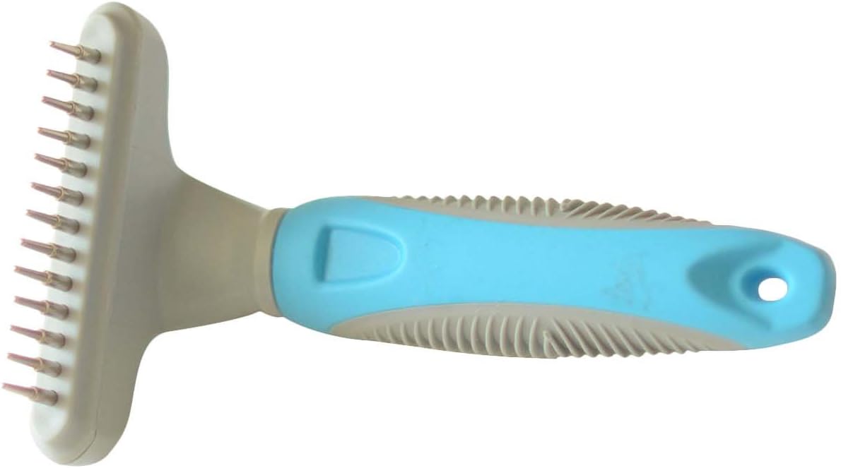 Undercoat Rake for Dogs and Other Pets with Medium and Long Coat. Comb