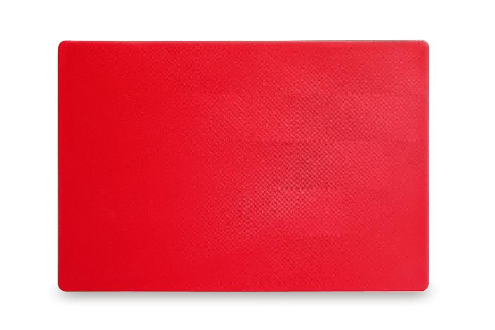 HENDI Cutting board HACCP 450x300, red, 450x300x(H)13 mm