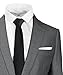 Black n Bianco Signature Boys' Slim Fit Suit Complete Outfit
