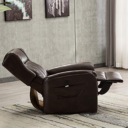 Bonzy Home Power Lift Recliner Chair Electric Leather Recliner with