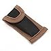 FunnyDay Black Mini Folding Knife Outdoor Camping Survival Ebony Handle Keychain Pocket